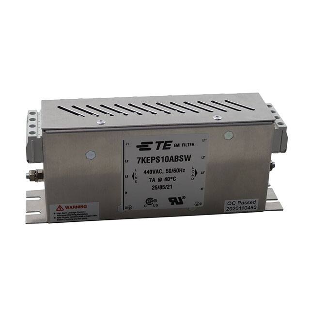 7KEPS10ABSW TE Connectivity Corcom Filters  Moduli di filtro di linea di alimentazione